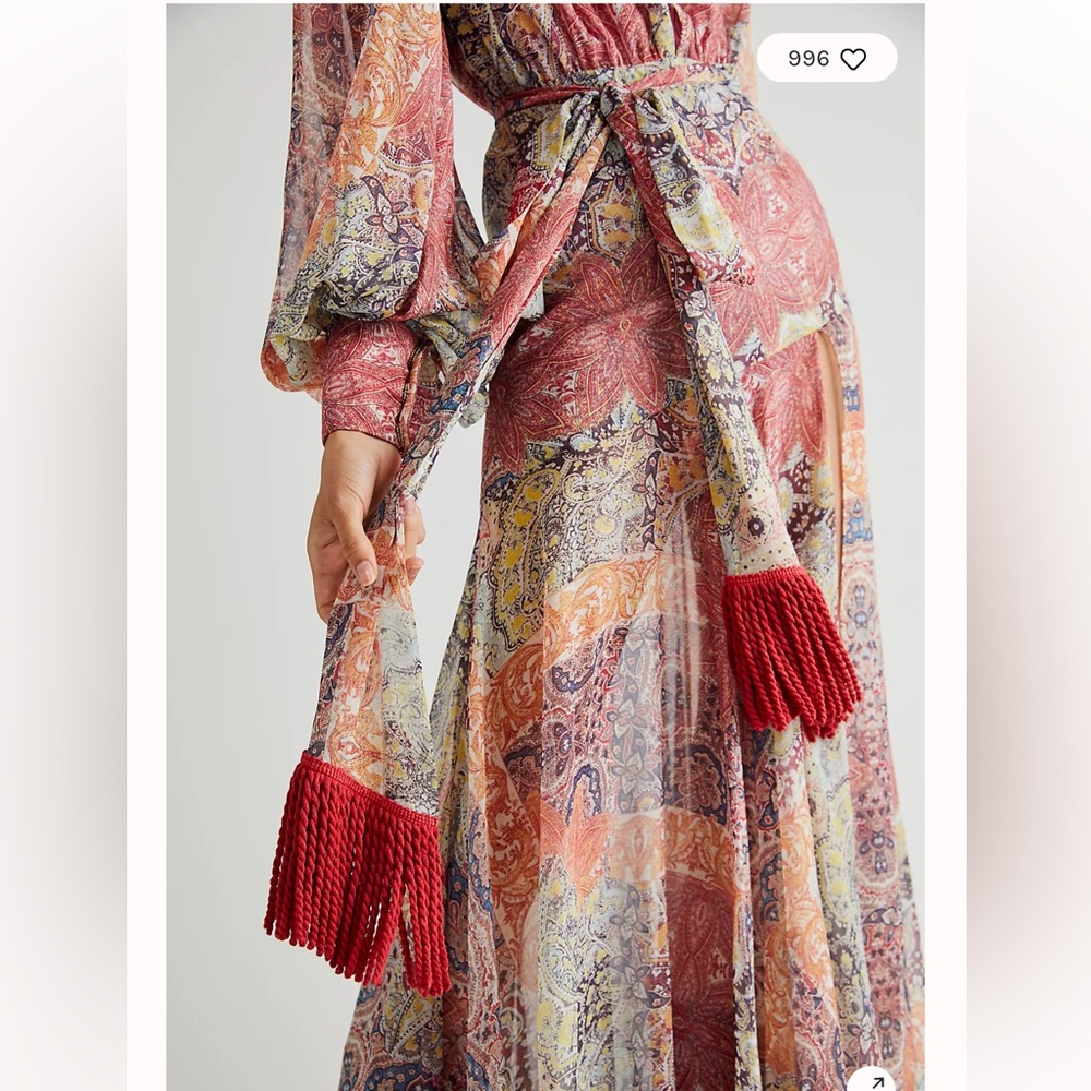 free people x bronx and banco Farah Maxi Dress - Picture 3 of 6